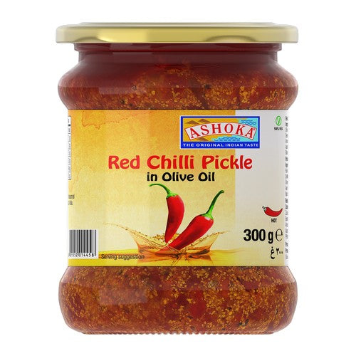 Ashoka Red Chilli Pickle (In Olive Oil) 300g