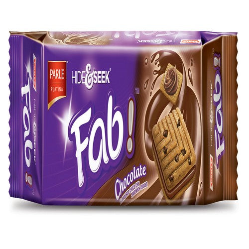 Parle Hide & Seek Fab Chocolate Biscuits - 112g